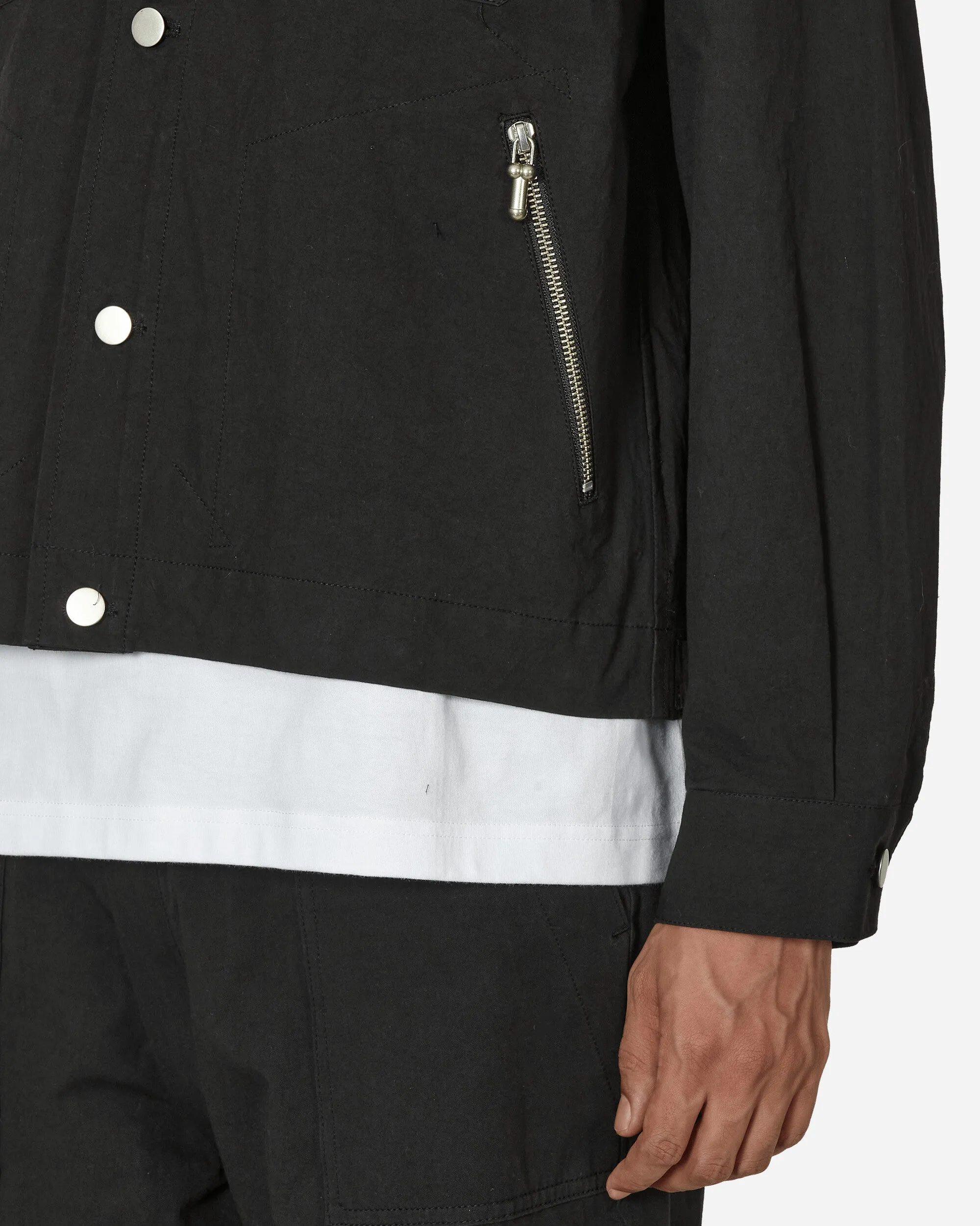 P-Zip Drizzler Jacket Black