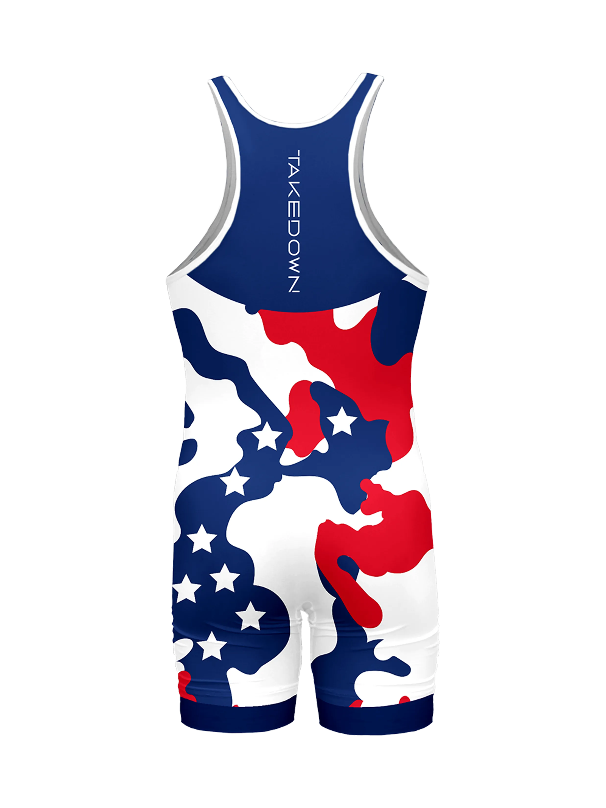 Patriot Camo Wrestling Singlet