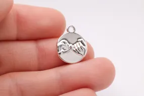 Pinky Swear Charm, 925 Sterling Silver, 662