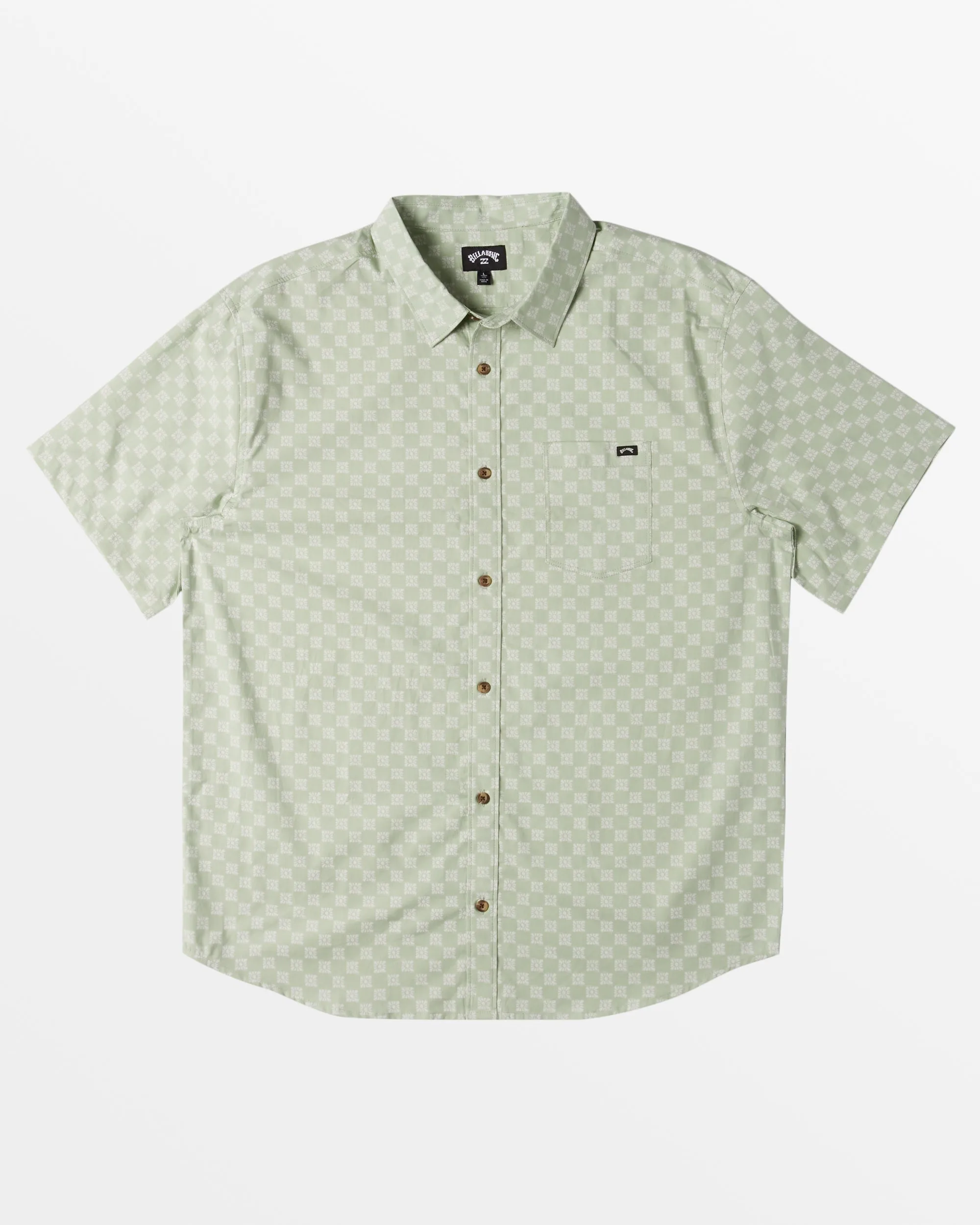 Sundays Mini Short Sleeve Shirt - Seafoam