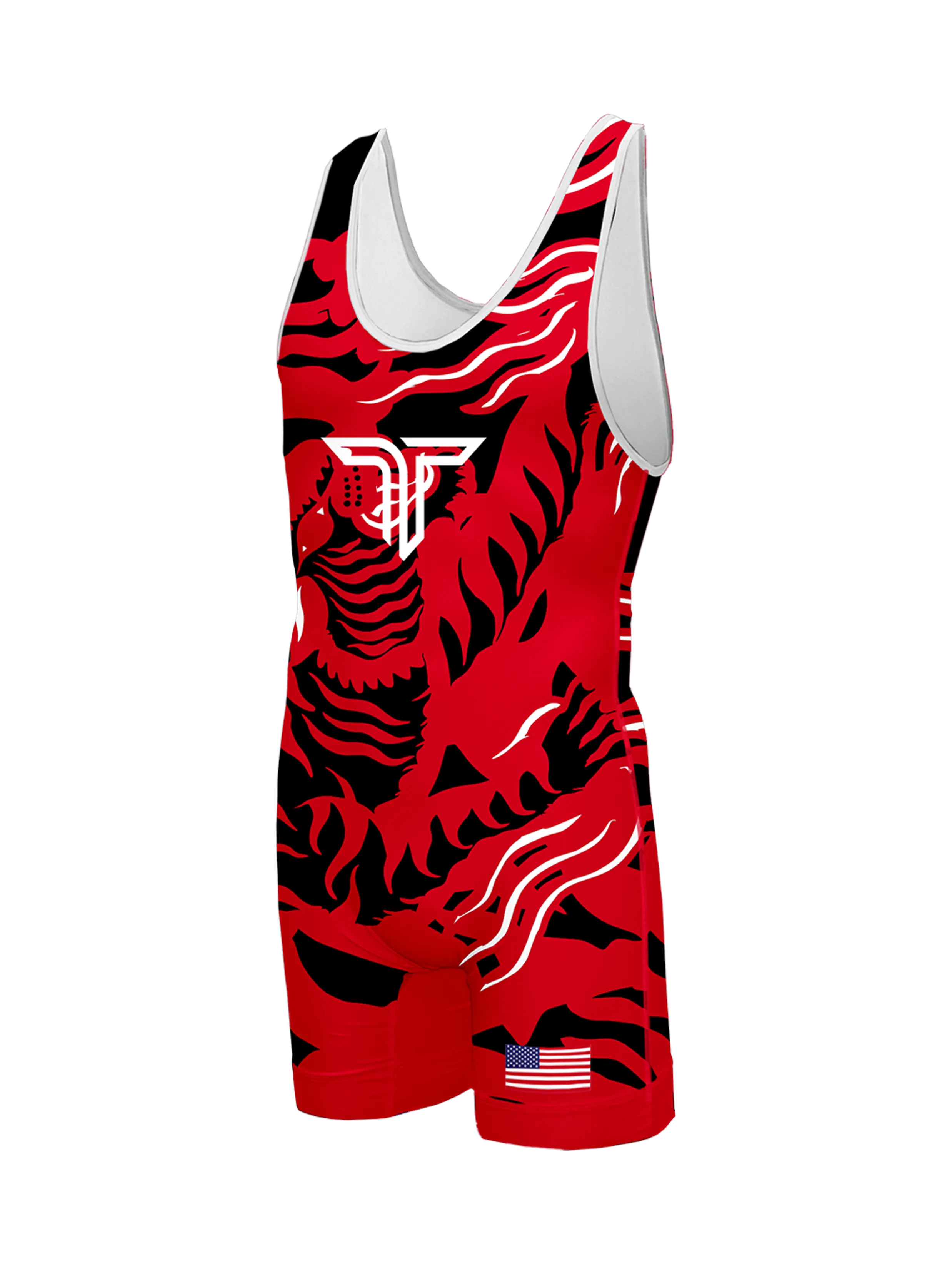 USA Tigers Wrestling Singlet