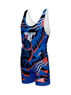 USA Tigers Wrestling Singlet