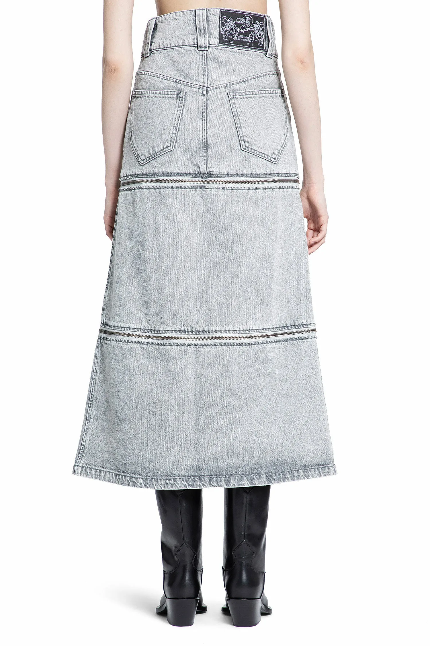 VAQUERA WOMAN GREY SKIRTS