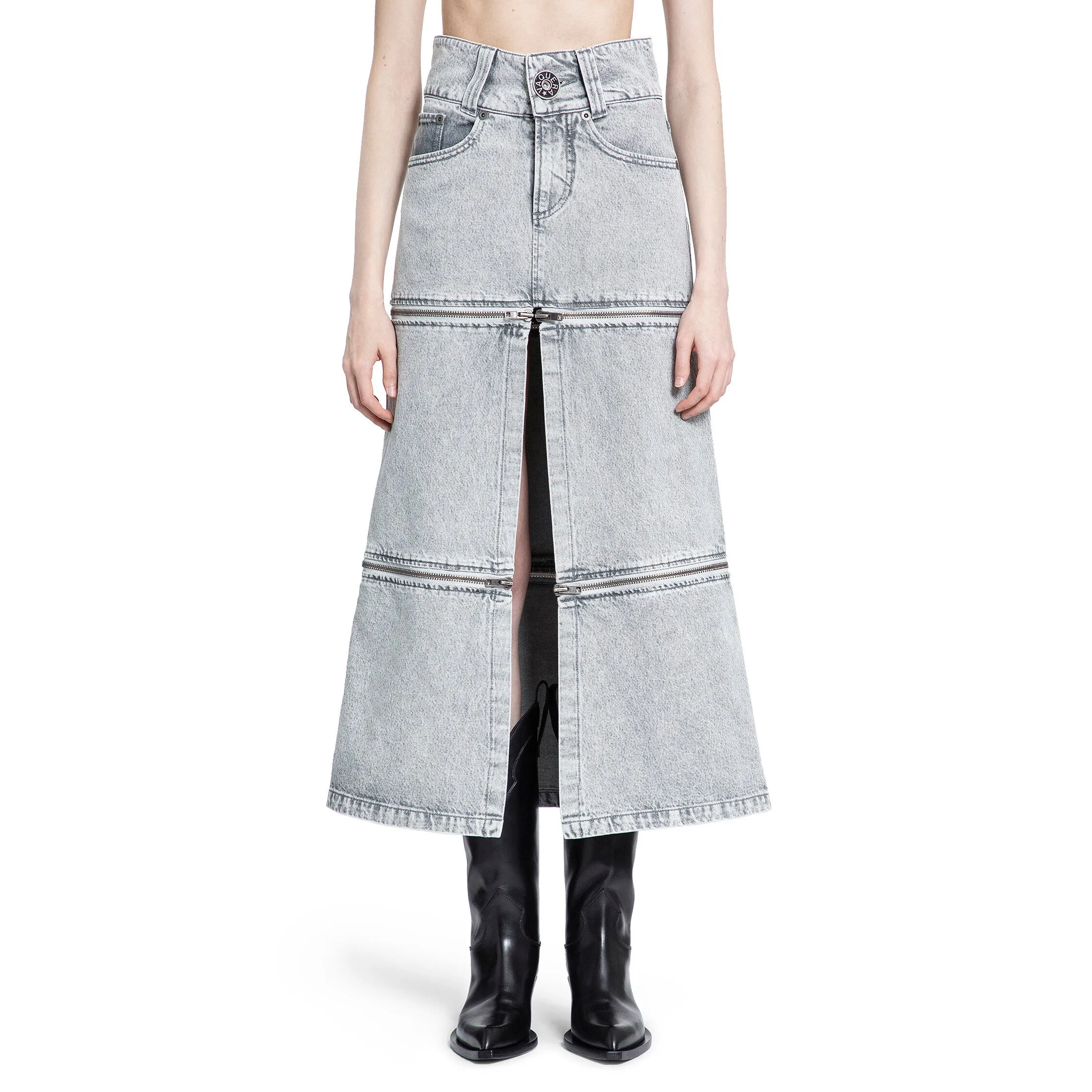 VAQUERA WOMAN GREY SKIRTS