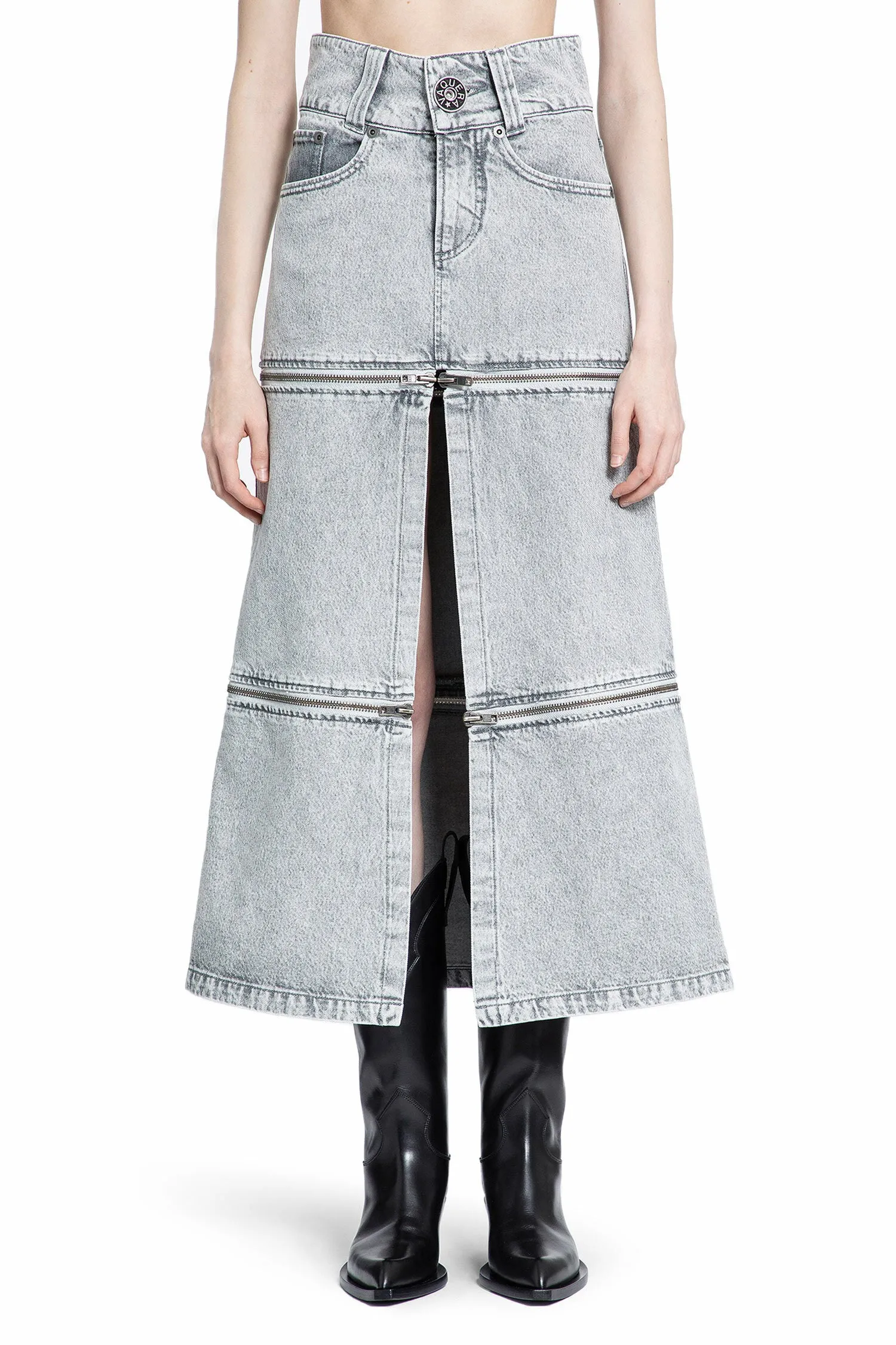 VAQUERA WOMAN GREY SKIRTS