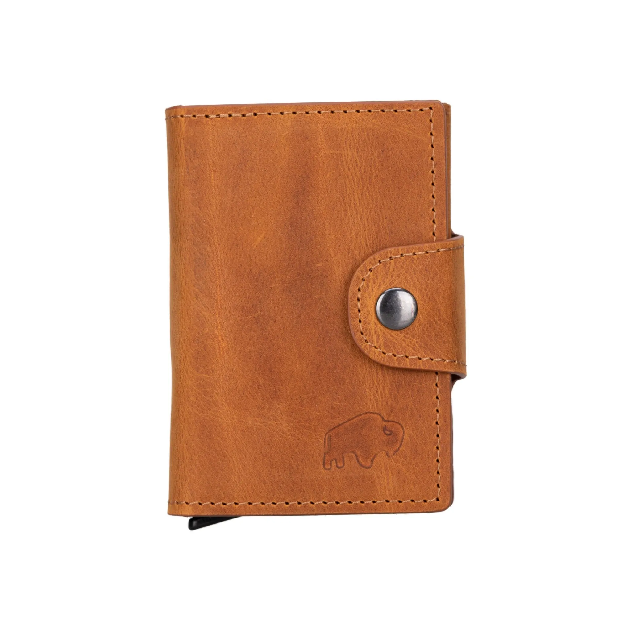 Wade Detachable Mini Wallet with RFID, Golden Brown