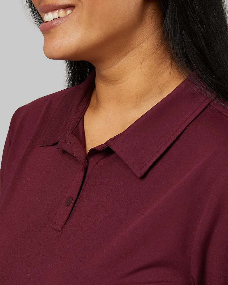 WOMEN'S COOL FITTED POLO