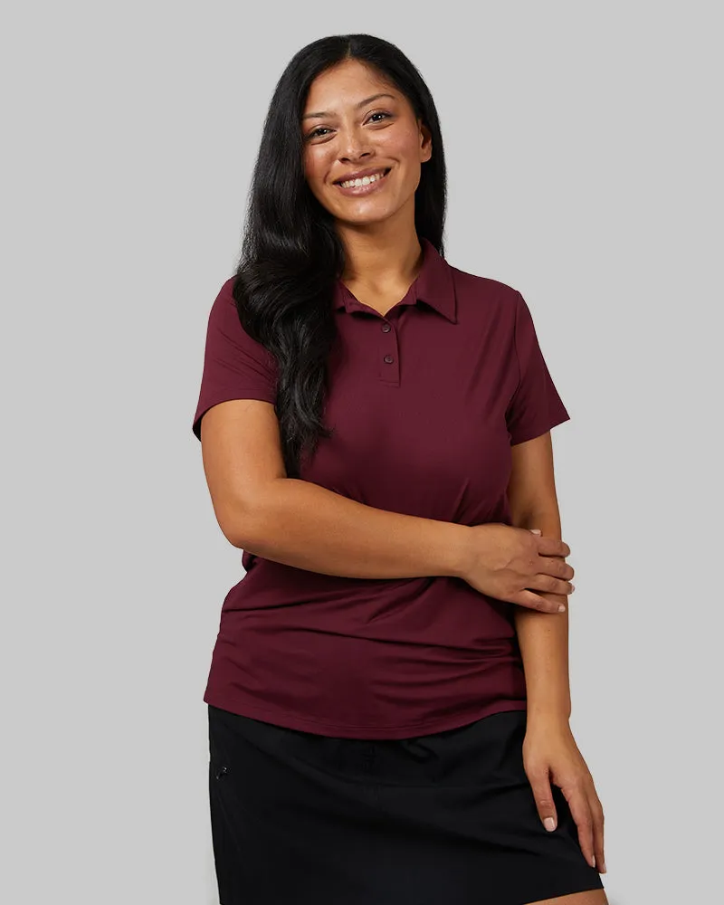 WOMEN'S COOL FITTED POLO