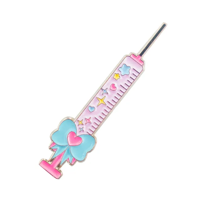 Yami Kawaii Syringe Enamel Pin